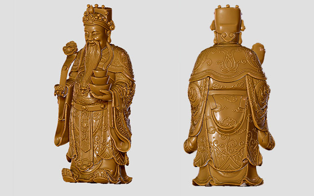 【文財(cái)神】五軸聯(lián)動雕刻機(jī)_立體精雕圖紙YD-RW1
